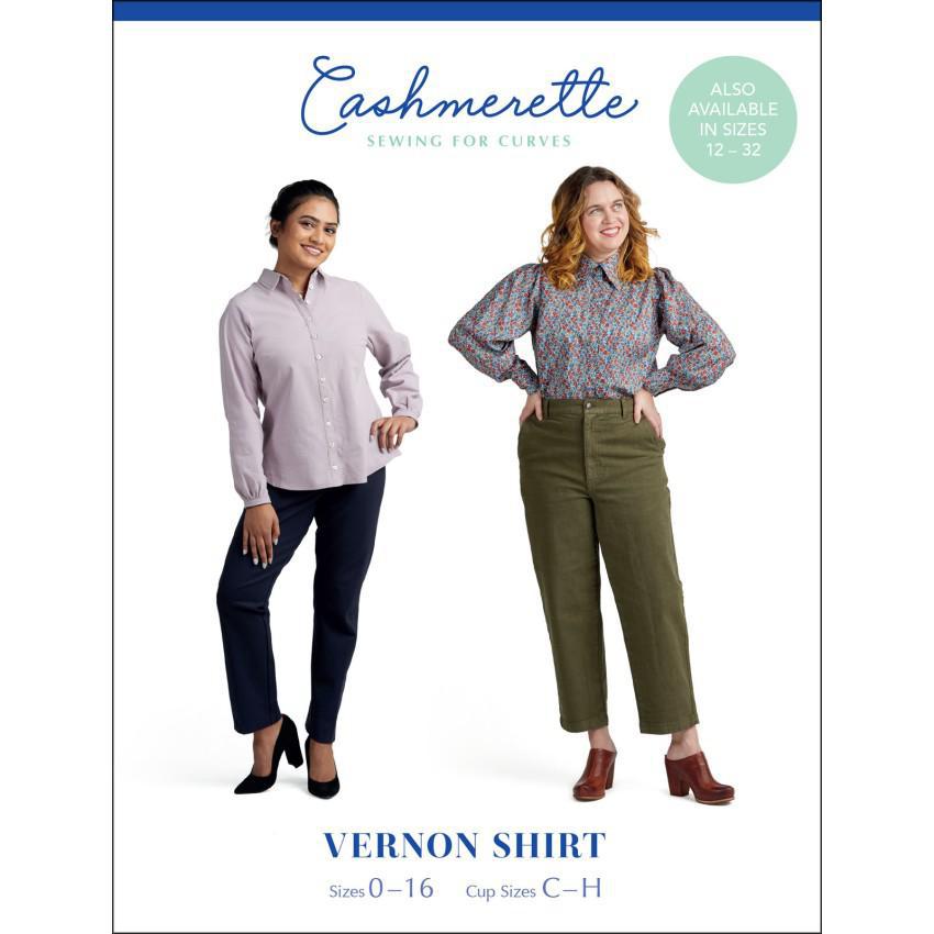 Vernon Shirt Size 0-16 by Cashmerette