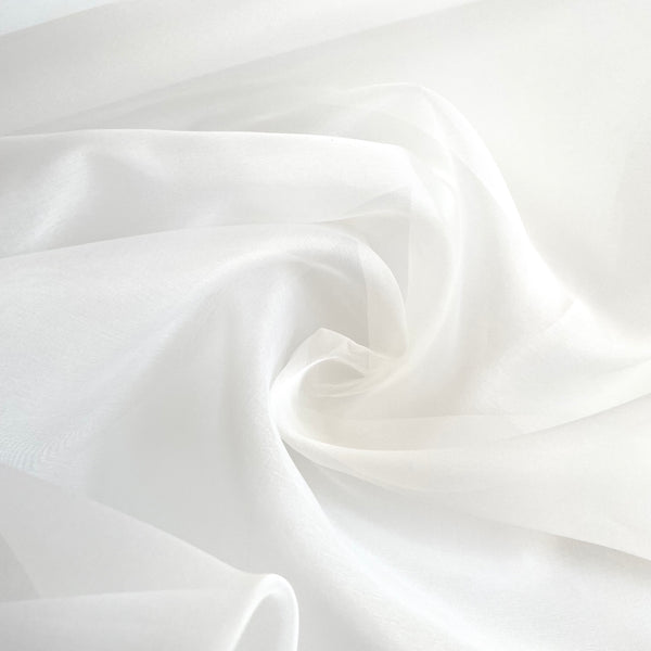 Silk Organza - White