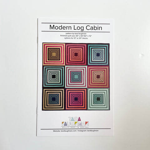 Tara Faughnan Quilts : Modern Log Cabin