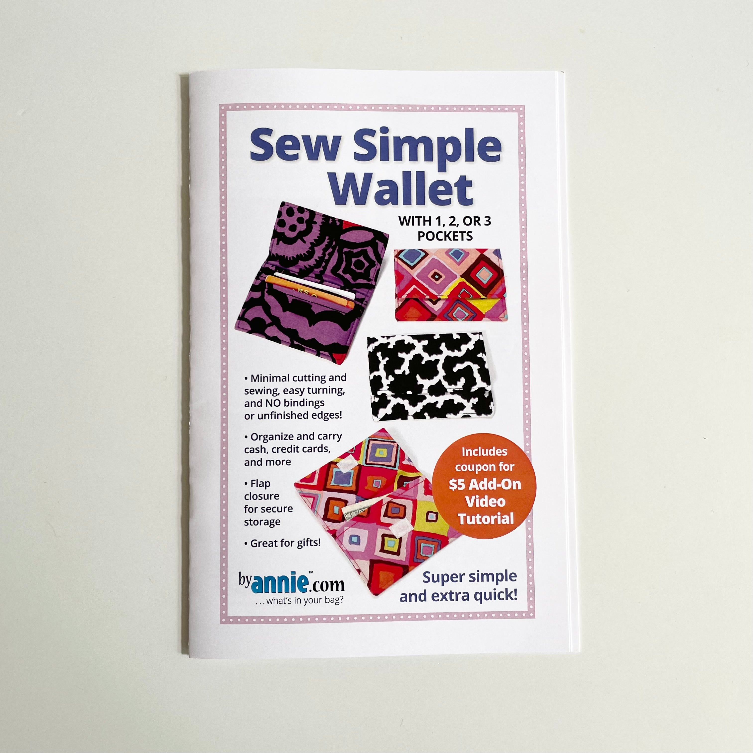 By Annie : Sew Simple Wallet