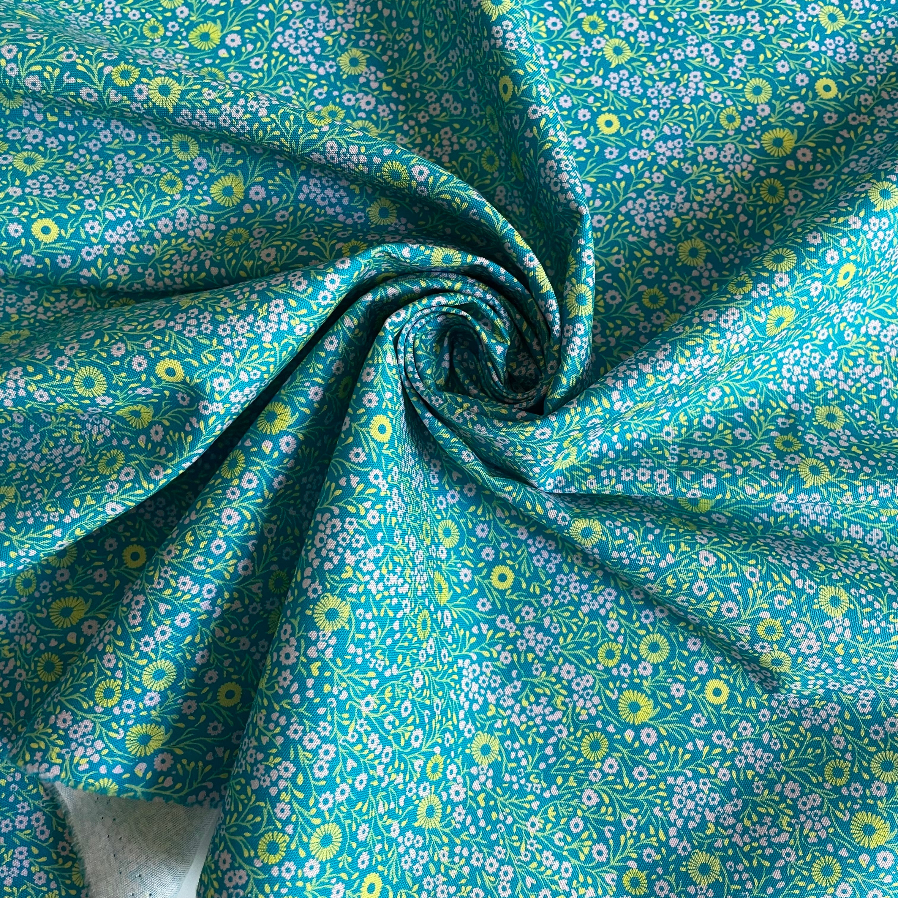 August Ellery : Petite Prints - Mint Garden Tangle