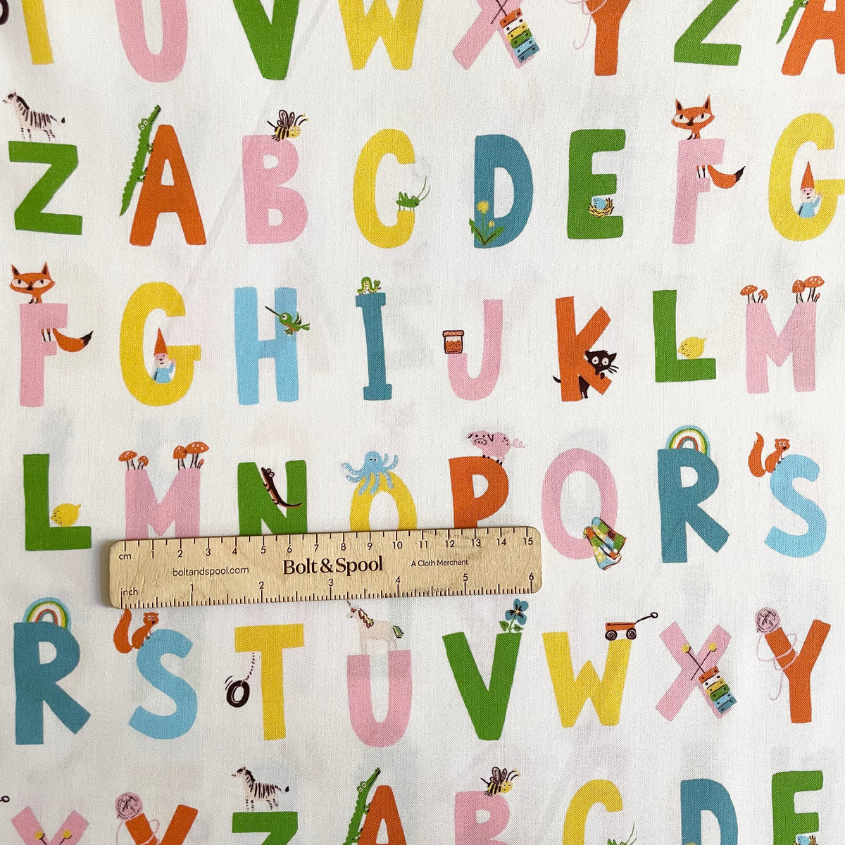 Windham Fabrics - Alphabet Cream