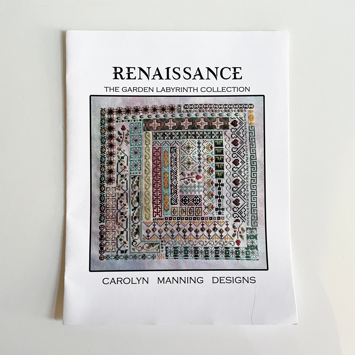 Counted Cross Stitch Pattern : The Garden Labyrinth - Renaissance