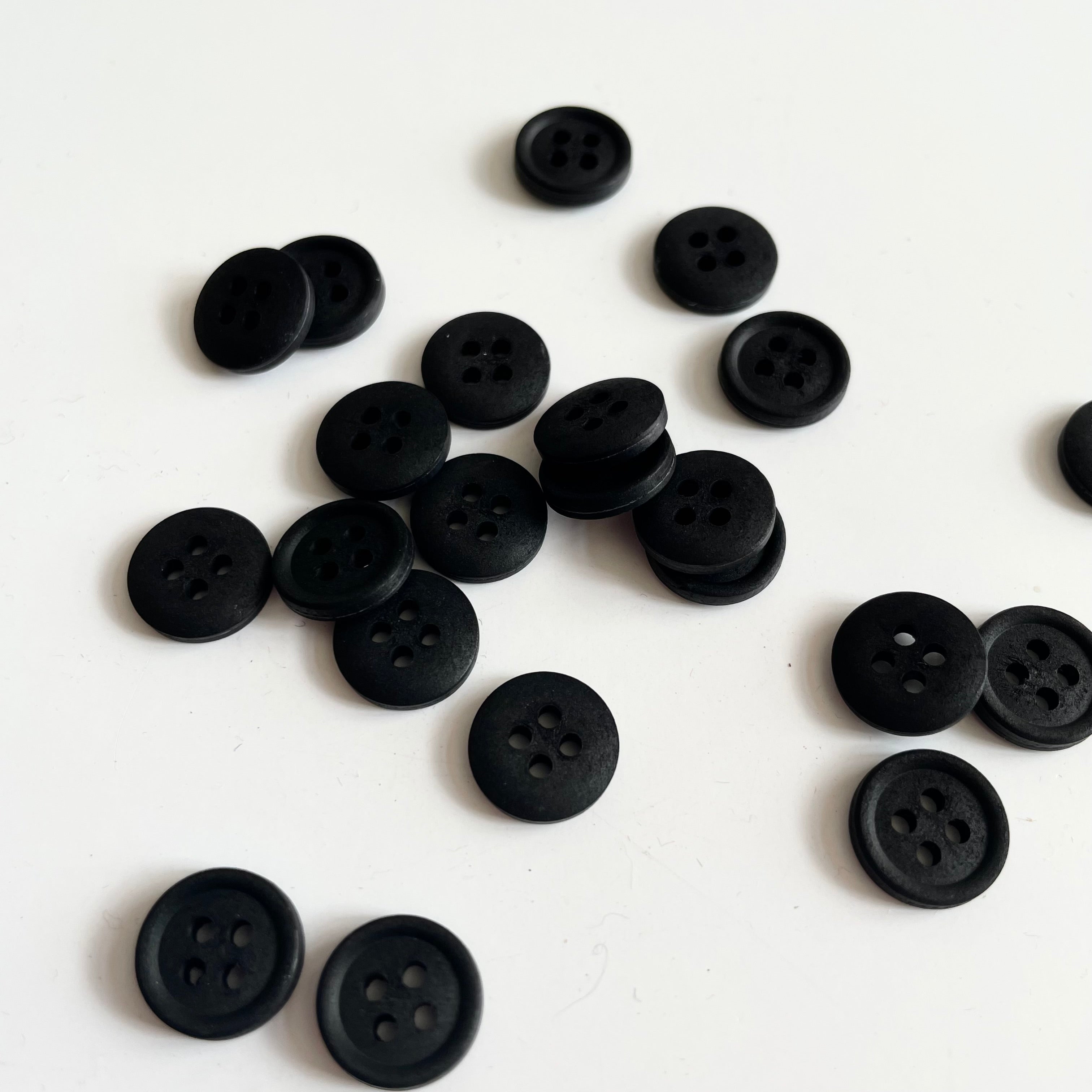 Merchant & Mills Cotton Buttons - Black