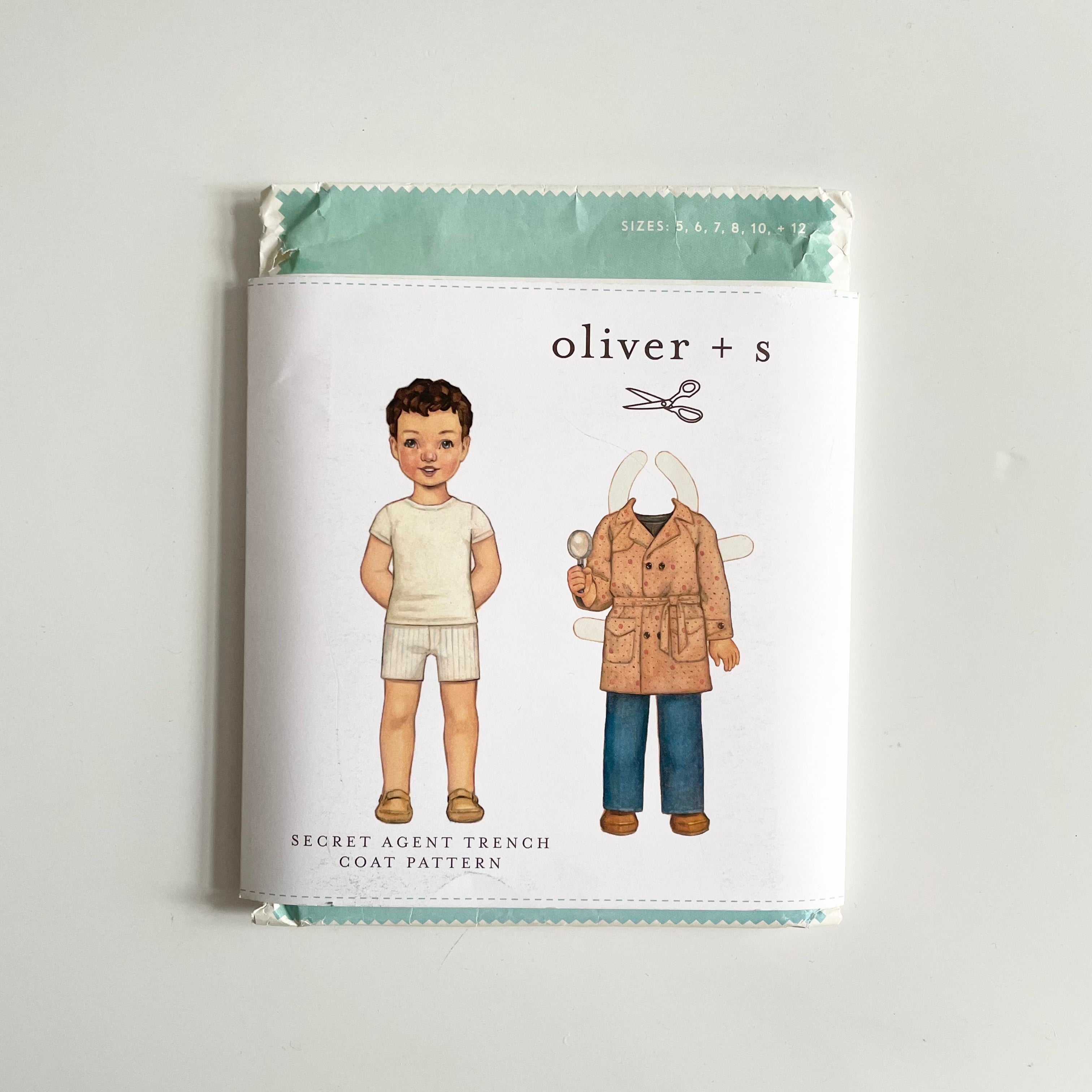 Oliver + S Patterns : Secret Agent Trench Coat