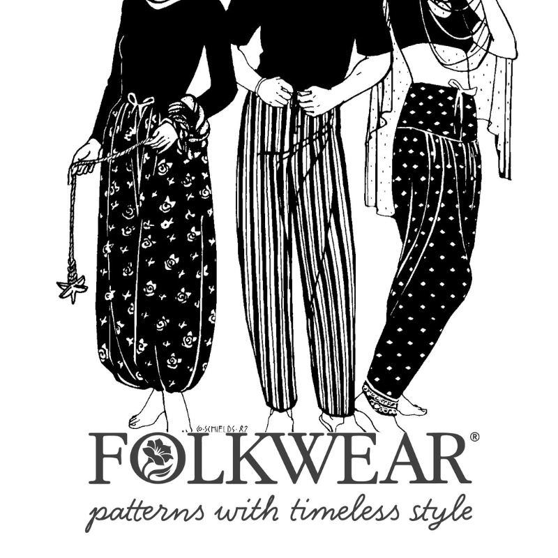 Folkwear Patterns : Sarouelles Pants