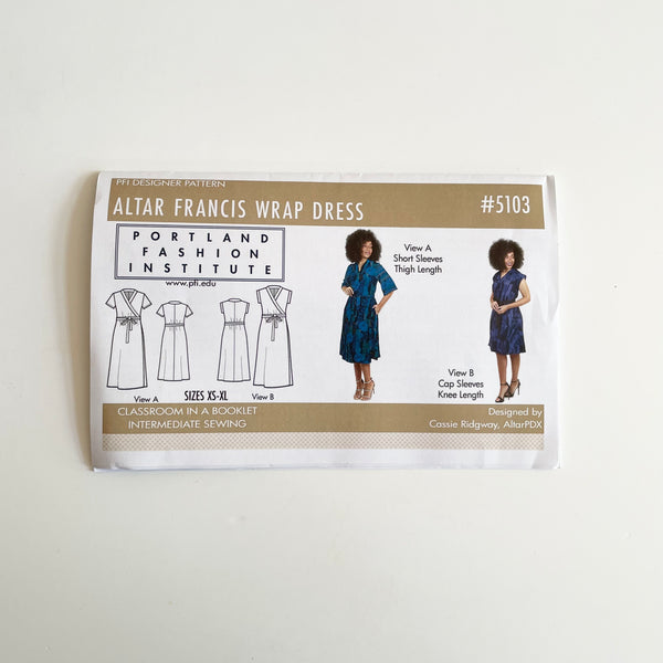 Portland Fashion Institute : Altar Francis Wrap Dress