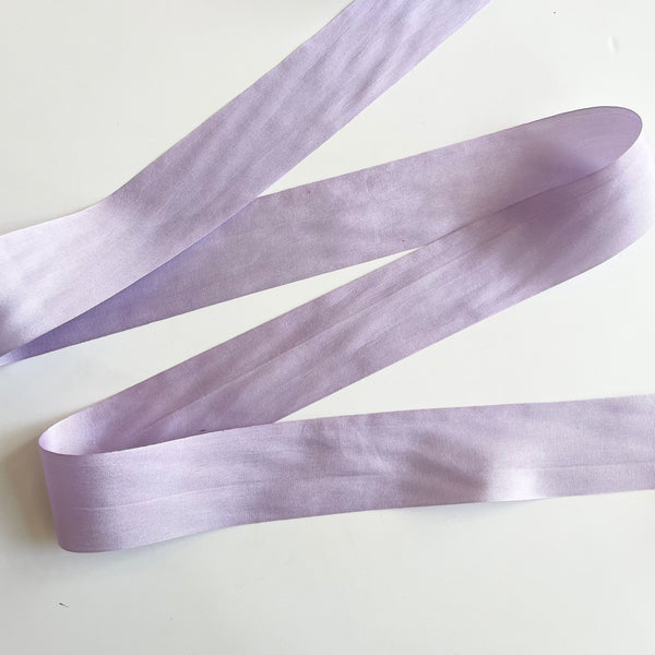 May Arts Silk Ribbon - Lilac 1.25"