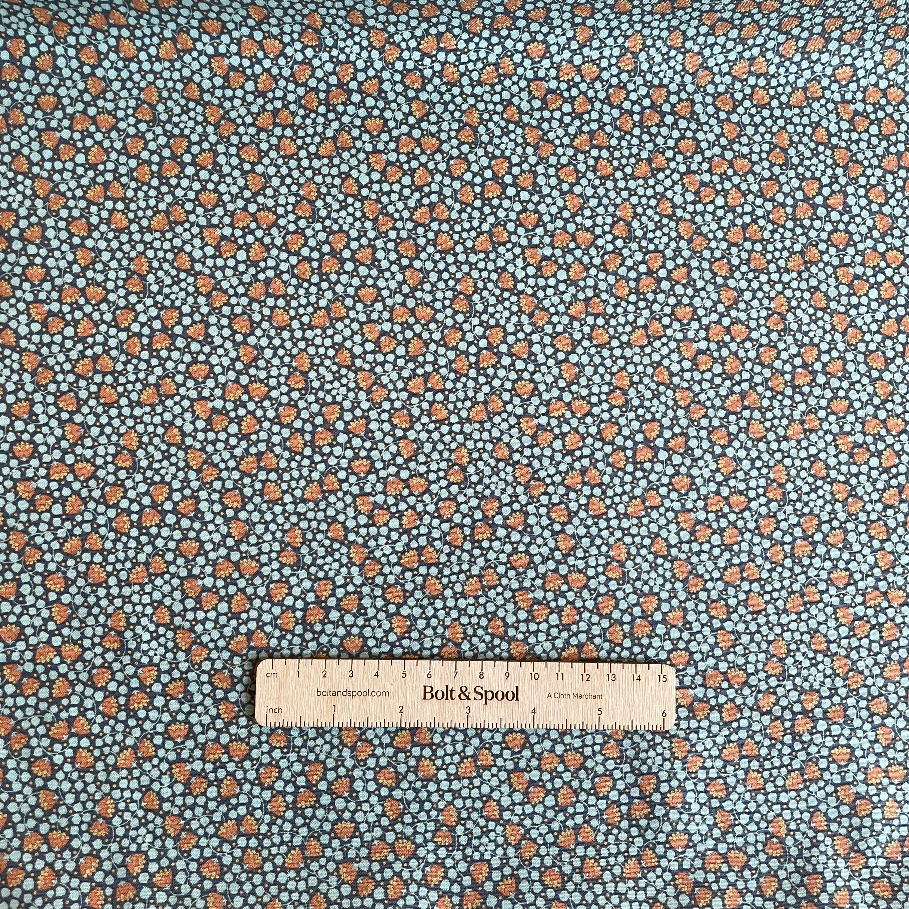 Tilda Fabrics : Wallflower - Bellflower Prussian
