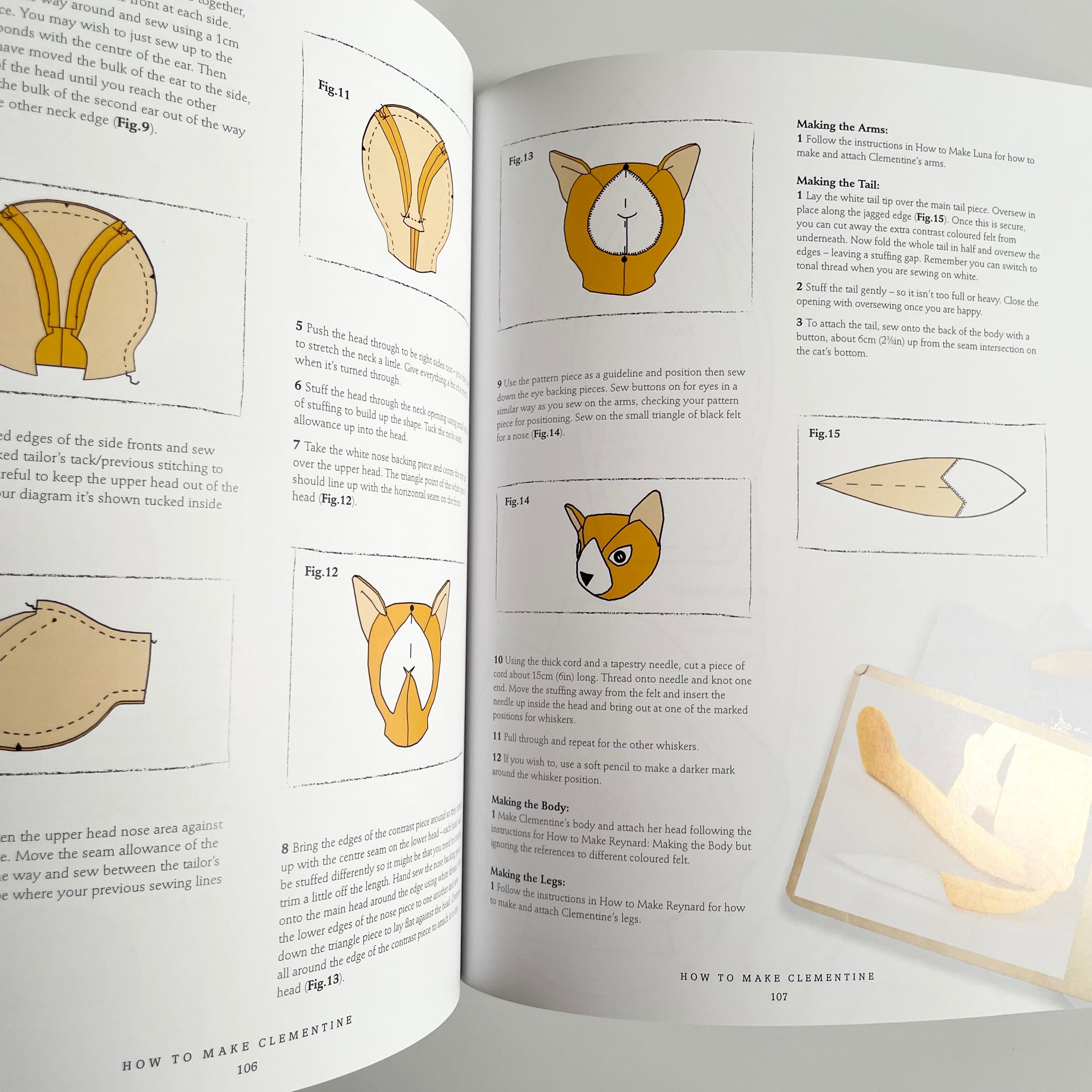 Sewing Luna Lapin's Friends - Sarah Peel