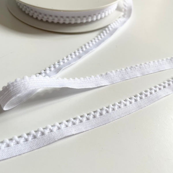 Plush Picot Lingerie Elastic  - 3/8"