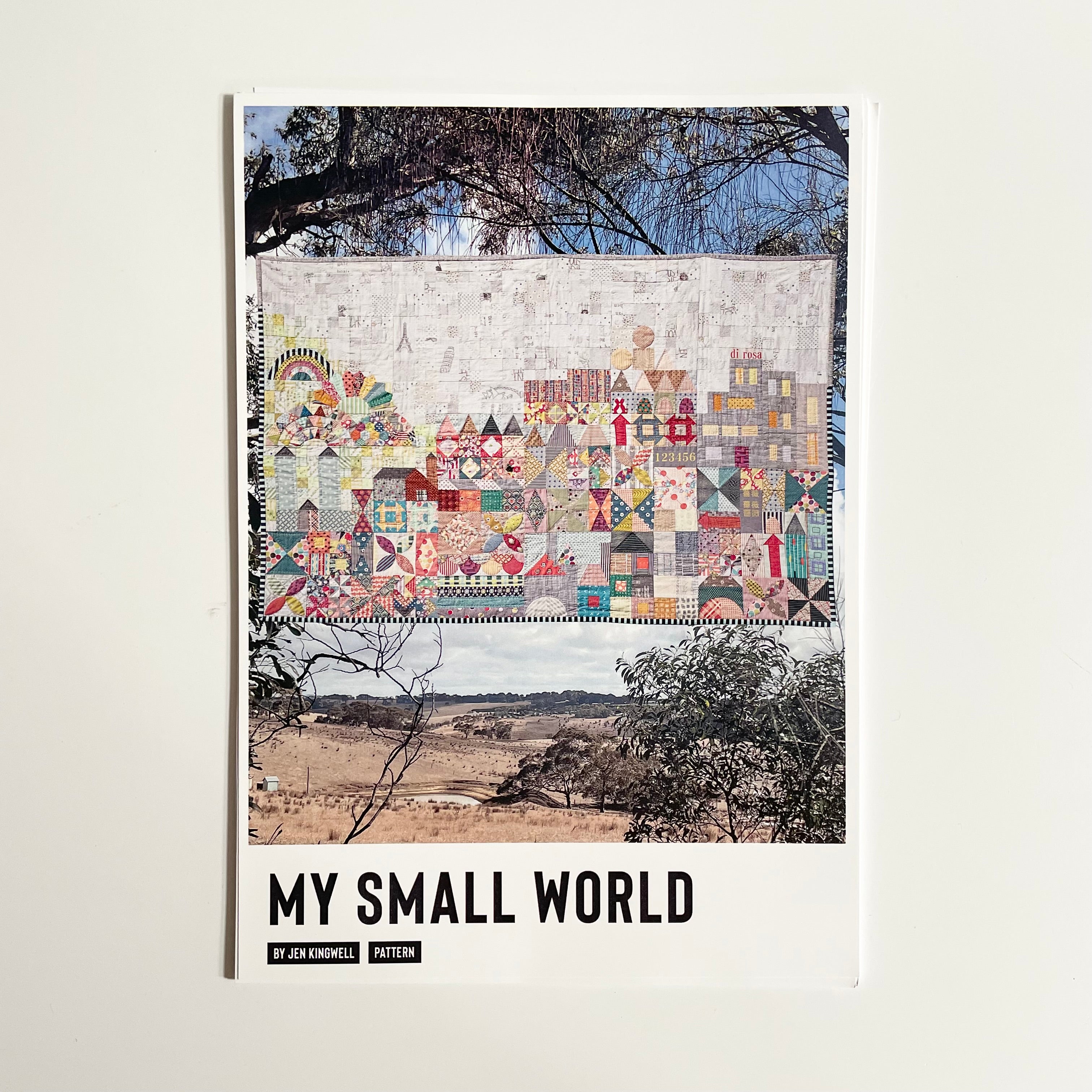 Jen Kingwell : My Small World Quilt Pattern Booklet