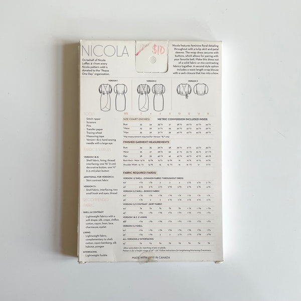 Victory Patterns : Nicola Dress