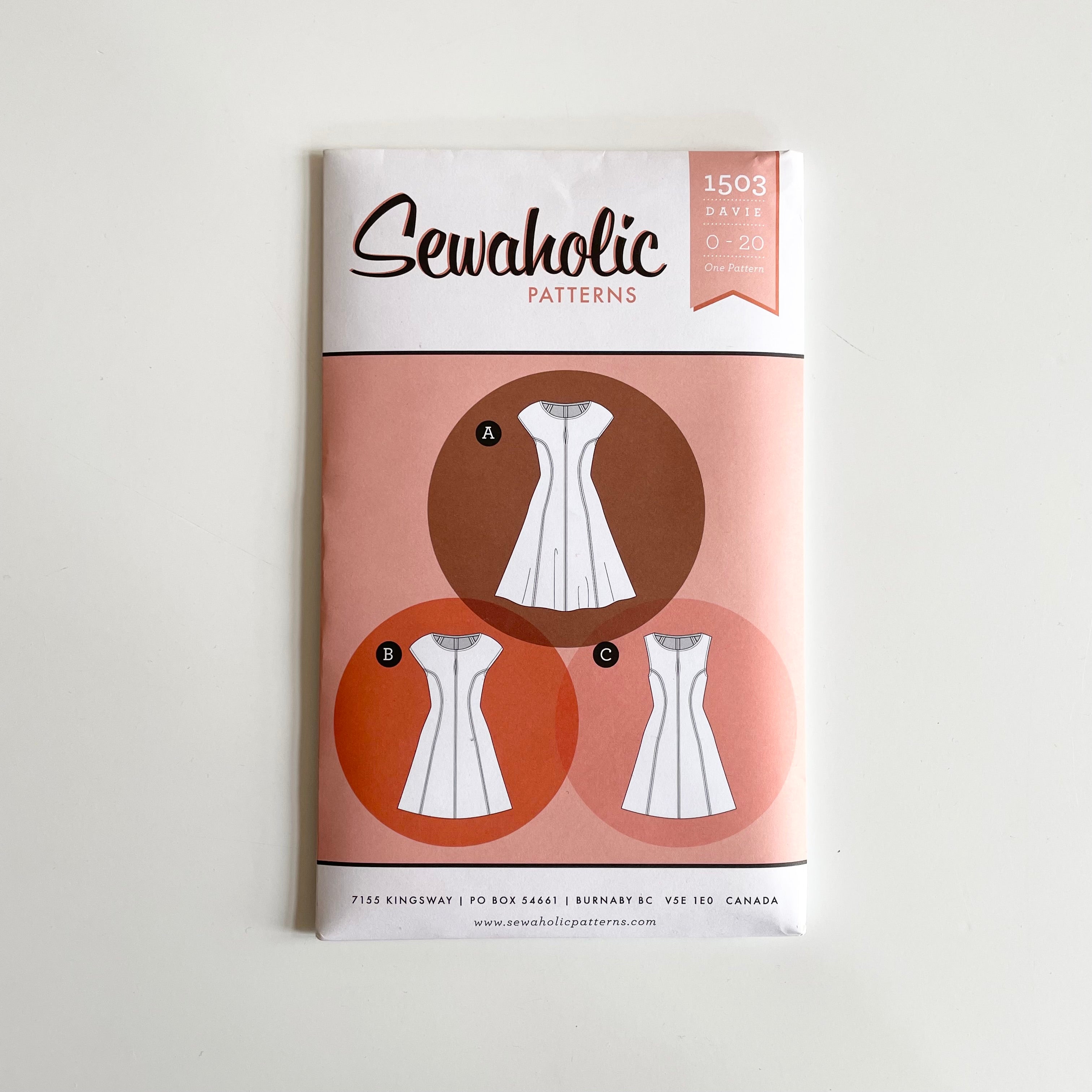 Sewaholic Patterns : Davie Dress