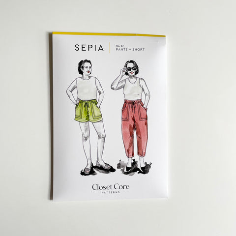 Closet Core Patterns : Sepia Pants & Shorts