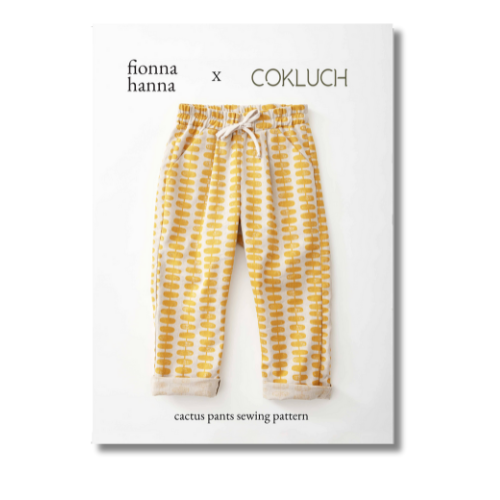 fionna hanna + cokluch cactus pants sewing pattern