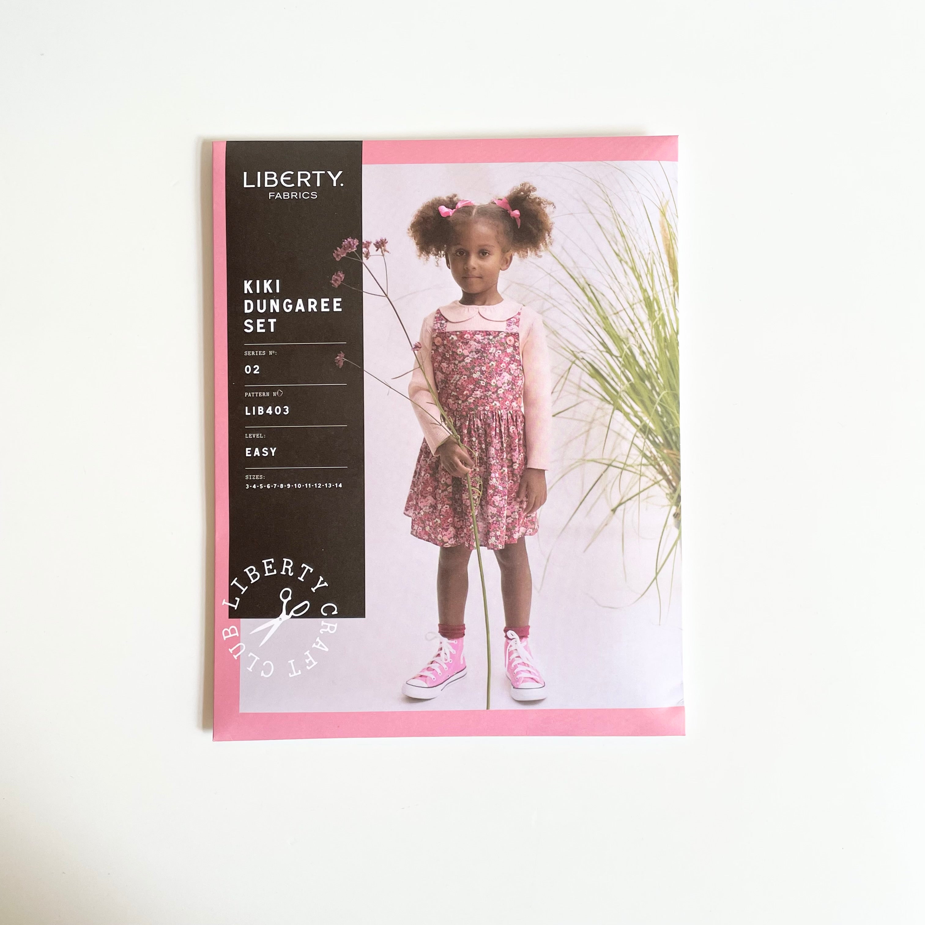 Liberty Fabrics Sewing Pattern : Kiki Dungaree Set