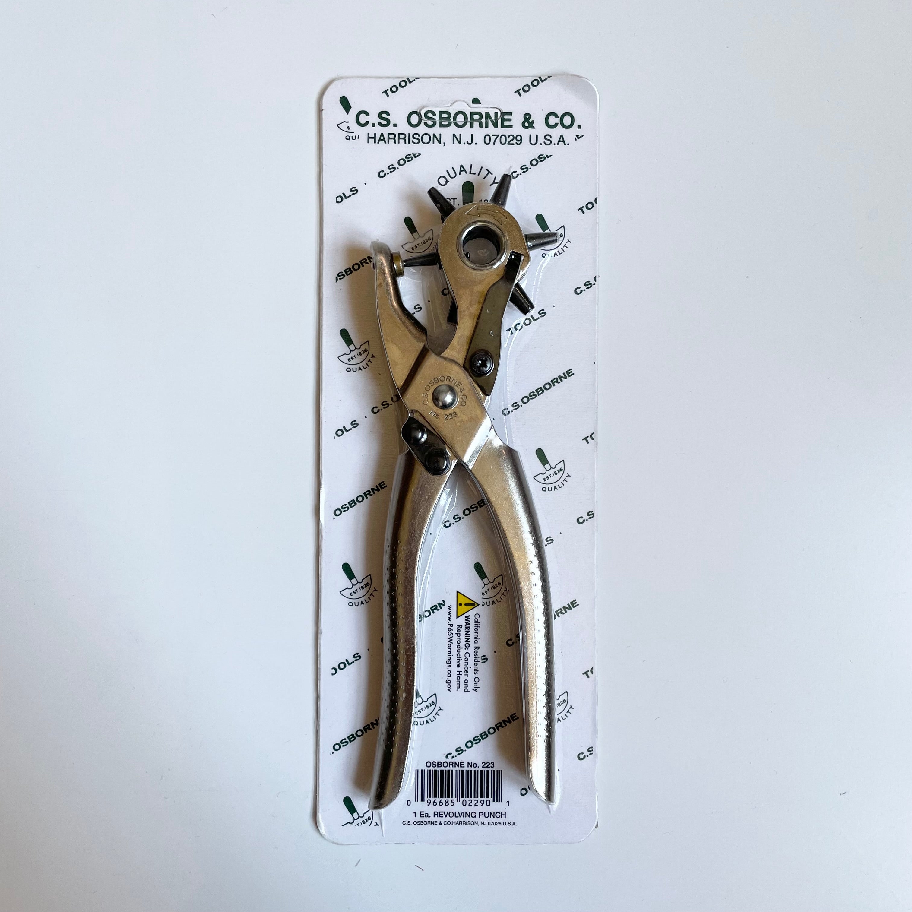 C.S. Osborne & Co. Revolving Hole Punch