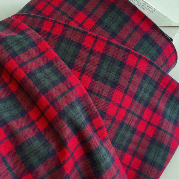 Rodeo Plaid Flannel : Red / Green