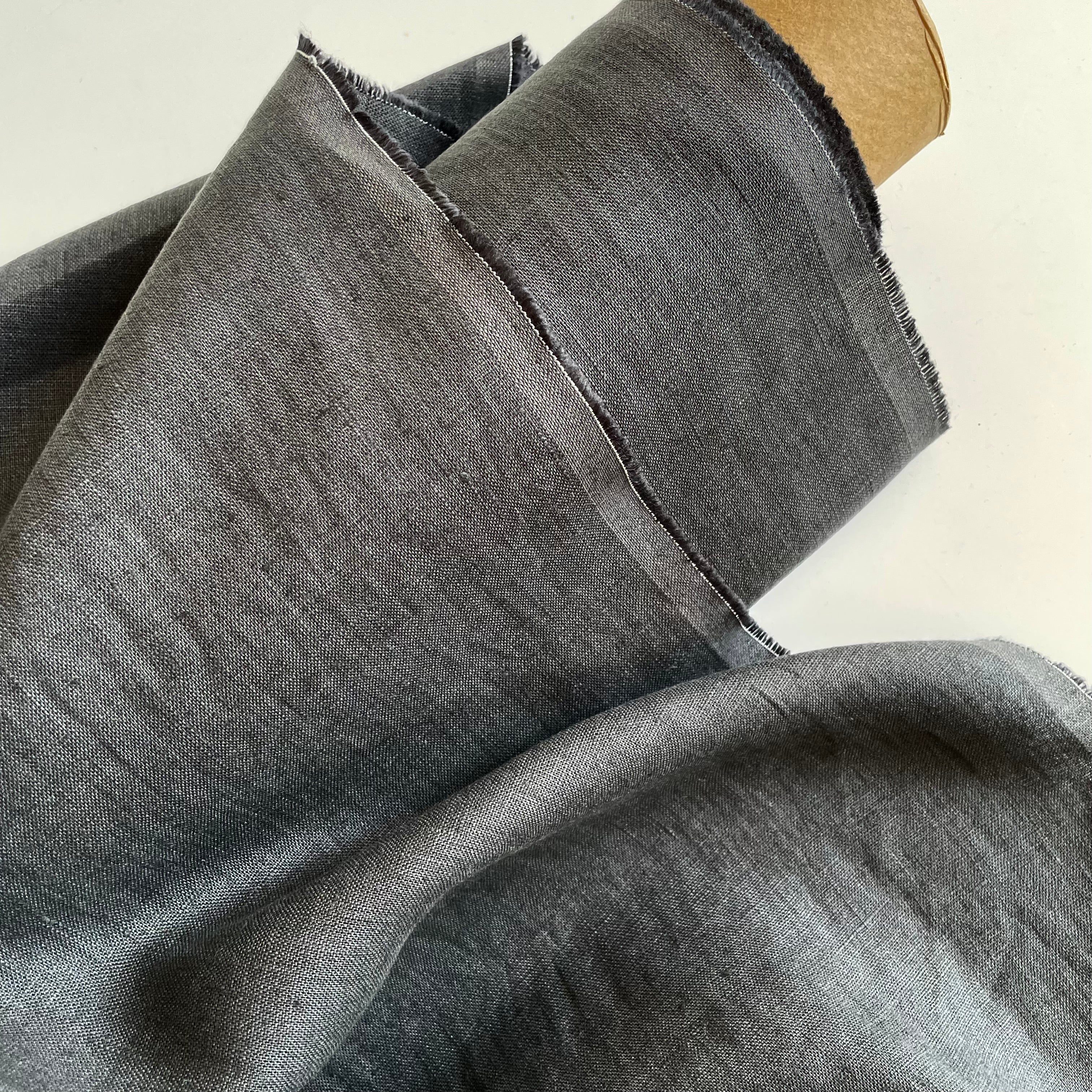 Merchant & Mills EU Linen - Scuttle Black