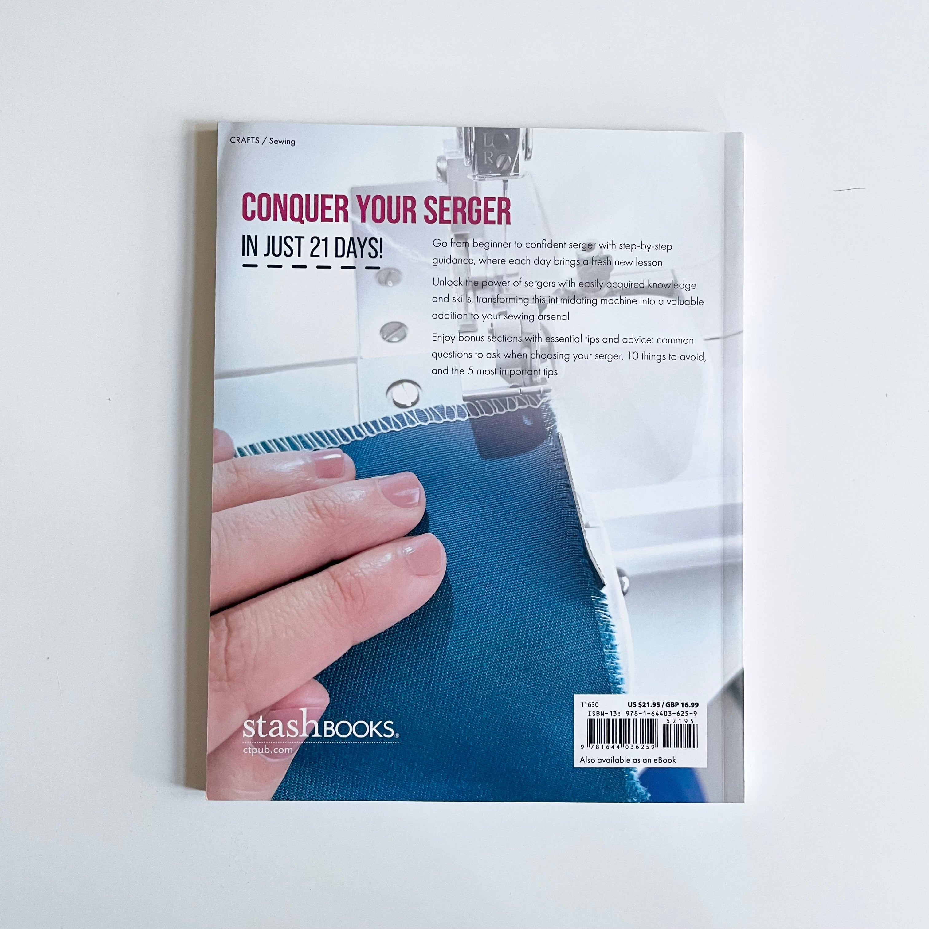 21 Days to Learn to Use Your Serger - Modesty Couture