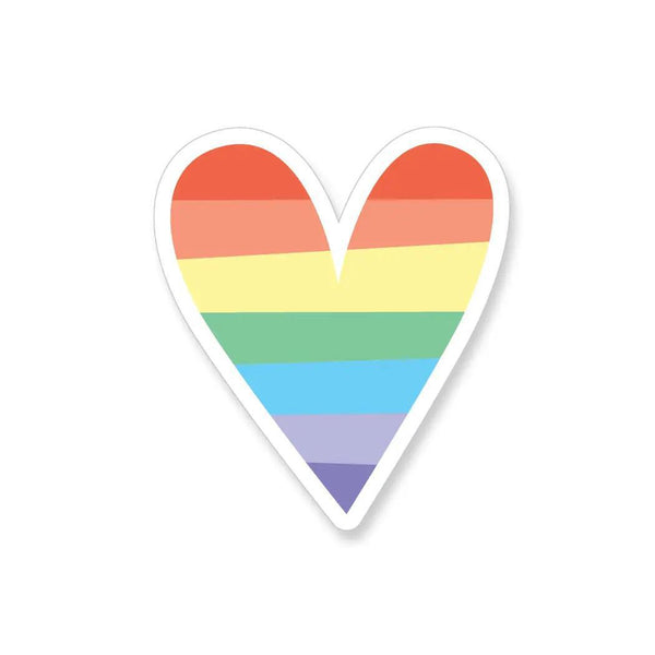 Vinyl Sticker - Rainbow Heart