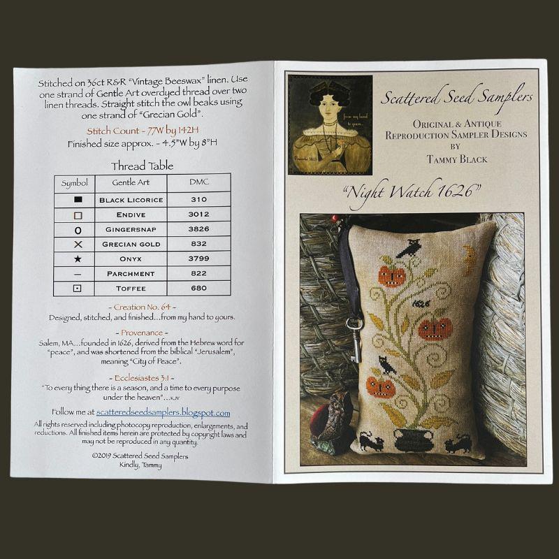 Night Watch 1626 Cross Stitch Pattern