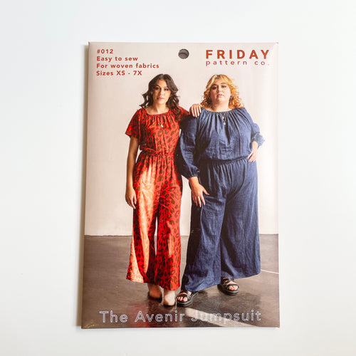 Friday Pattern Company: The Avenir Jumpsuit