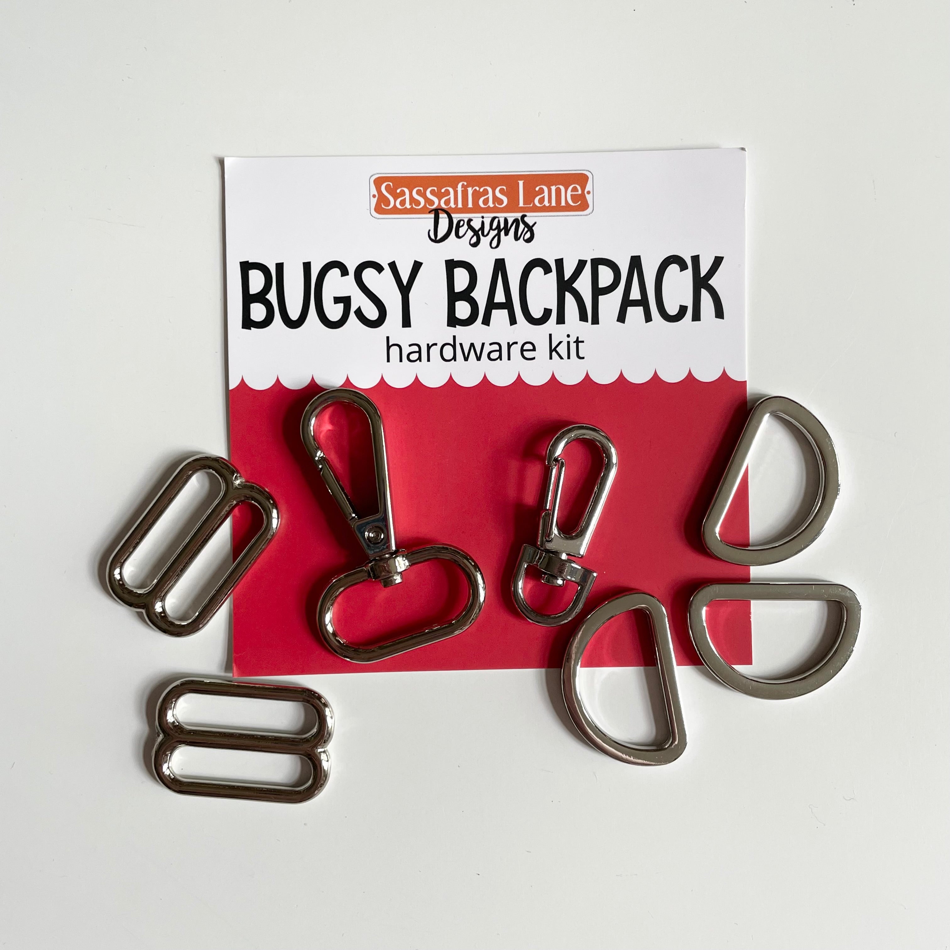 Sassafras Lane Designs : Bugsy Backpack Hardware Kit