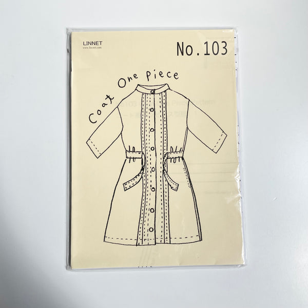 Linnet Pattern No. 103 : One Piece Coat