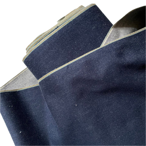 American-Made Organic Selvedge Denim - Blue