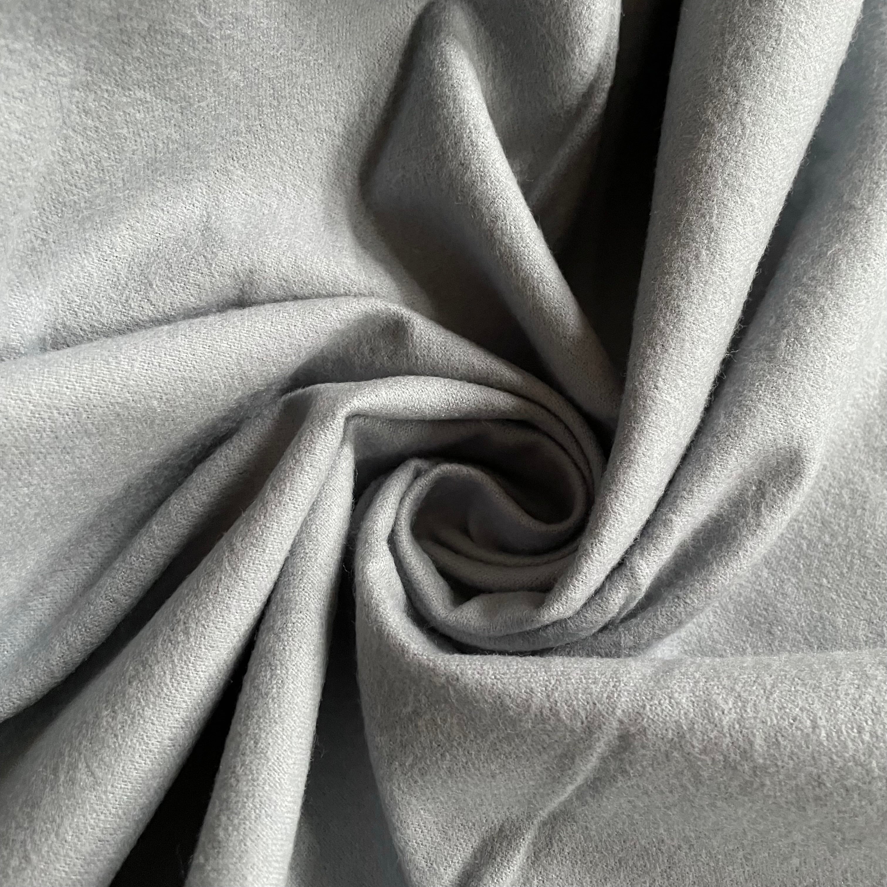 Robert Kaufman Solid Flannel - Steel