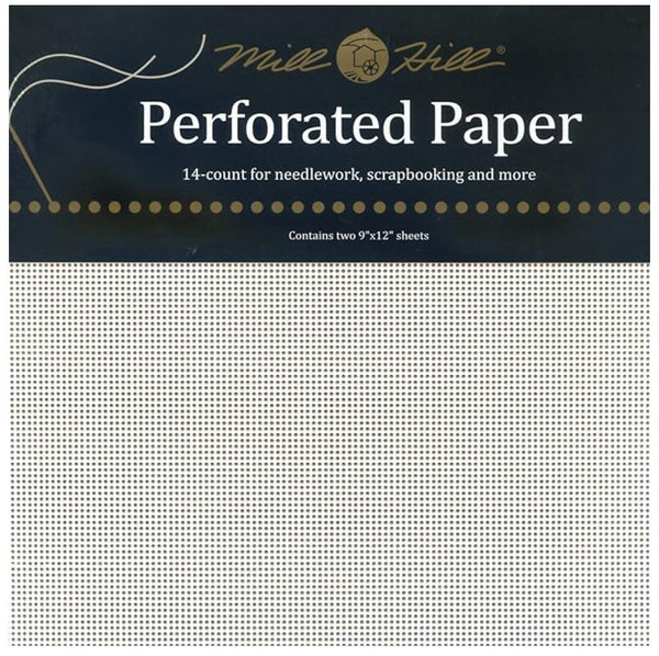 Perforated Paper for Needlework White