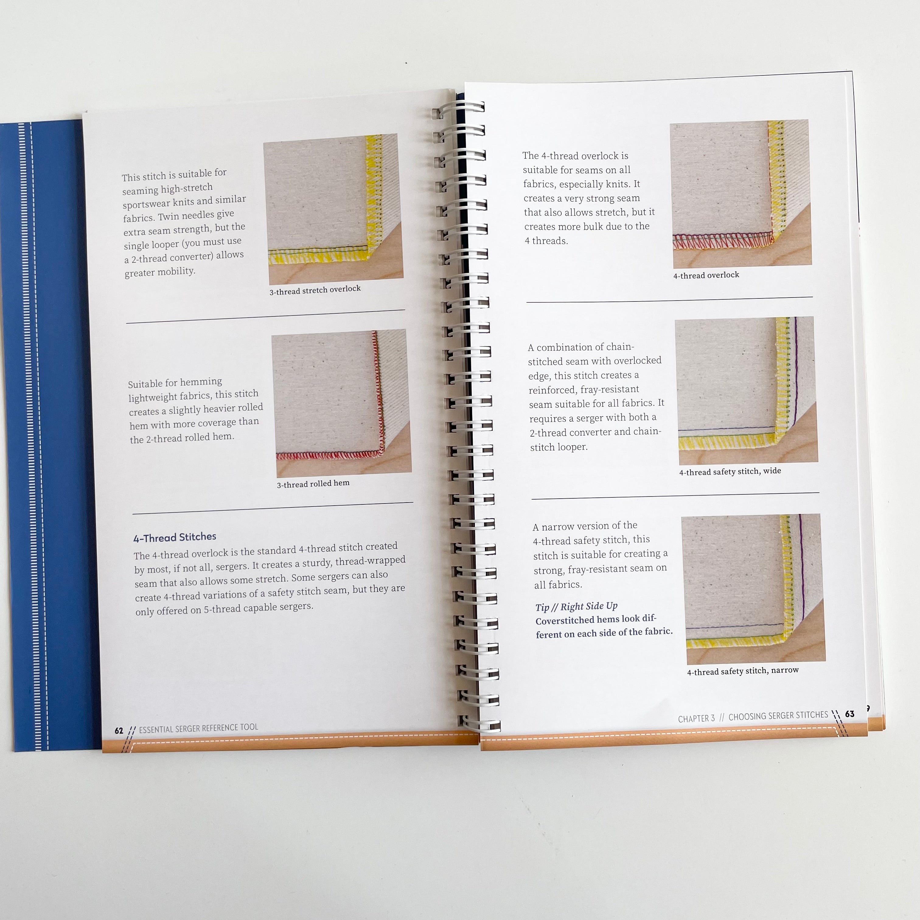Essential Serger Reference Tool - Katria Walker