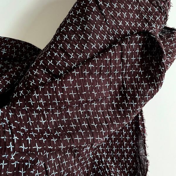 Merchant & Mills Indian Cotton - Cool Browns Cross Stitch