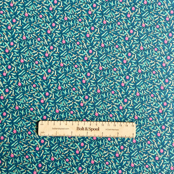 Liberty Fabrics Festive 2025 Collection : Joyous Juniper B