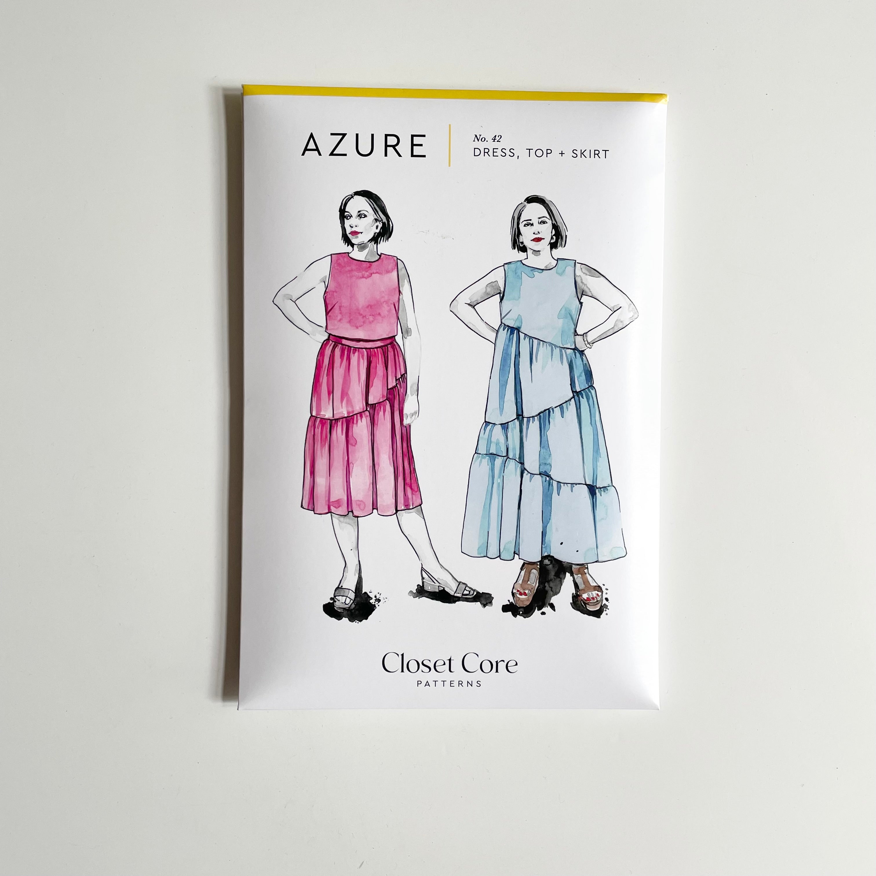 Closet Core Patterns : Azure Dress, Top & Skirt