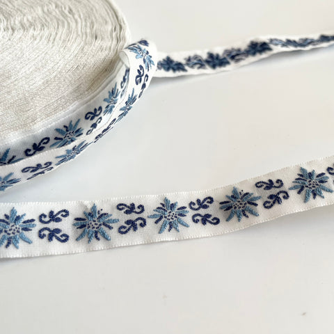 Kafka Ribbon : Edelweisse Blue