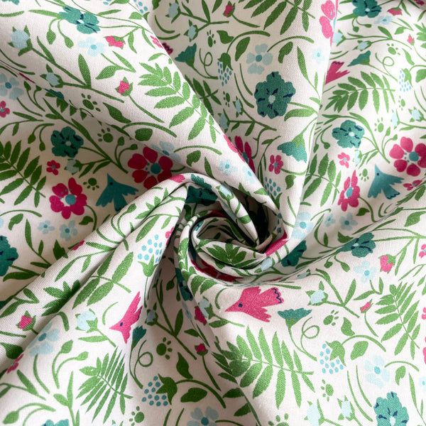 Felicity Fabrics : Wild & Free - Wild and Free floral quilting cotton