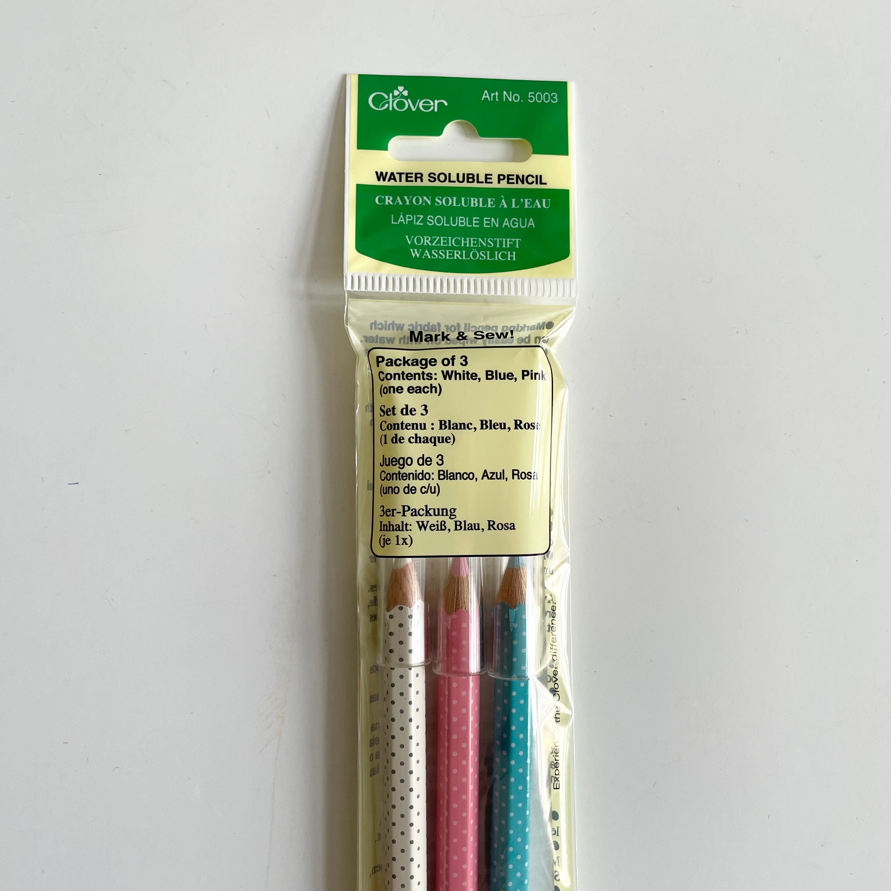 Clover Water Soluble Pencil Pack