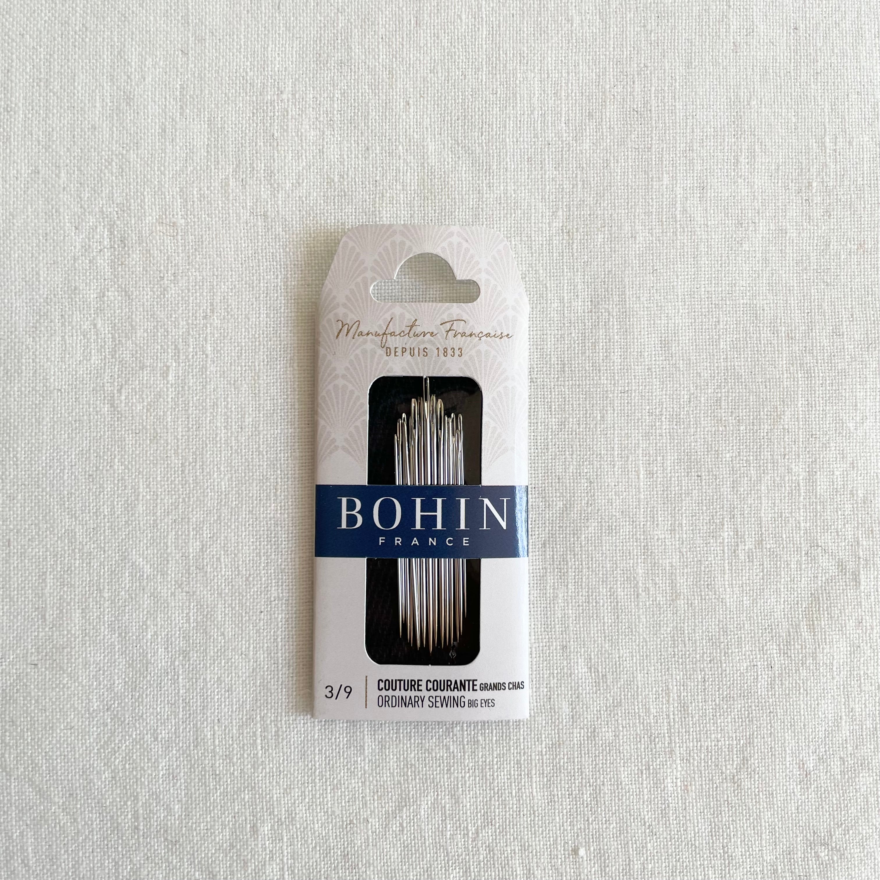Bohin "Ordinary" Hand Sewing Needles - Sizes 3/9