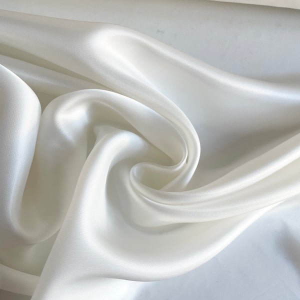 Bemberg Rayon Lining - White