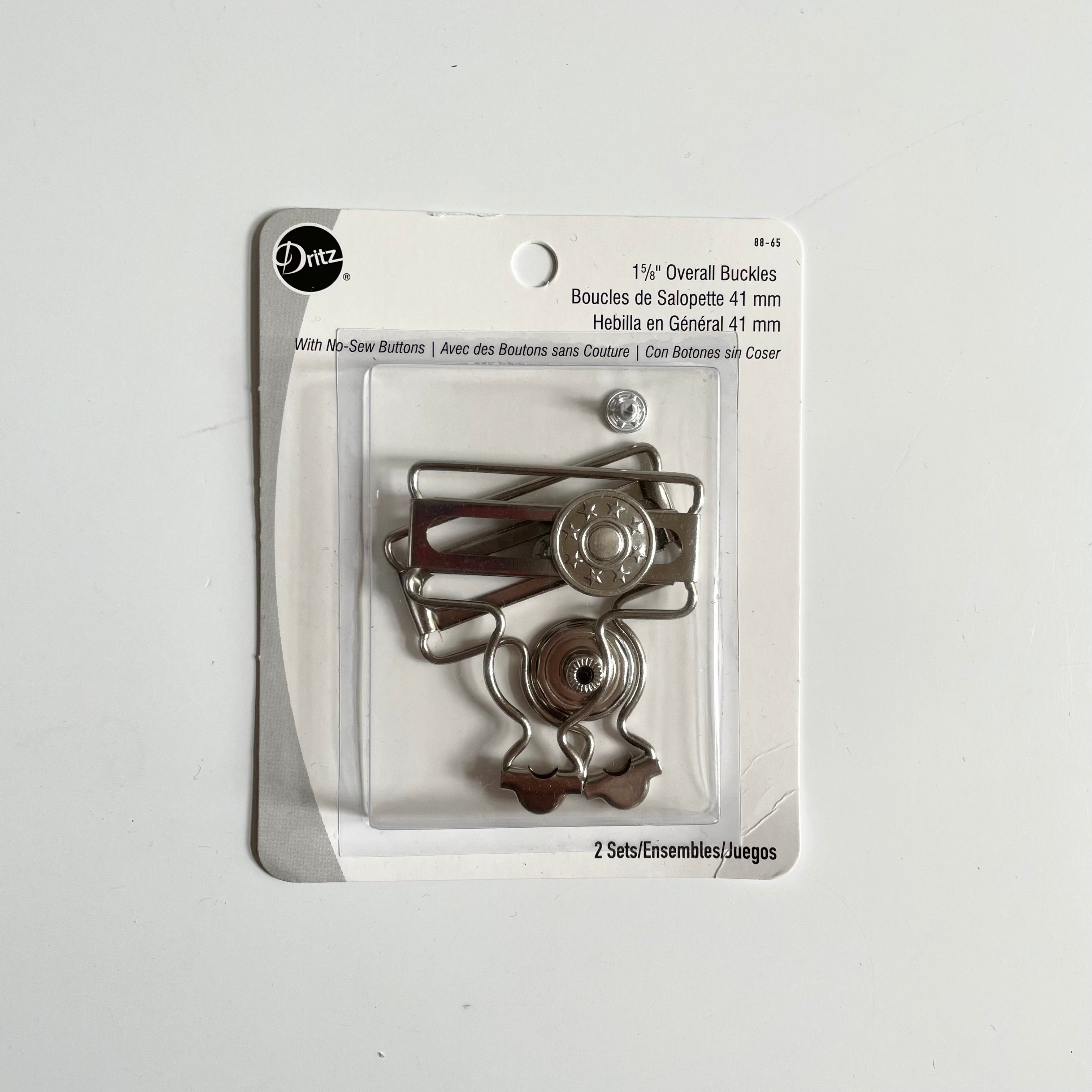 Dritz Overall Buckles - Nickel