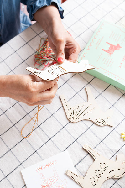 Cotton Clara : Dala Horses Embroidery Board Kit