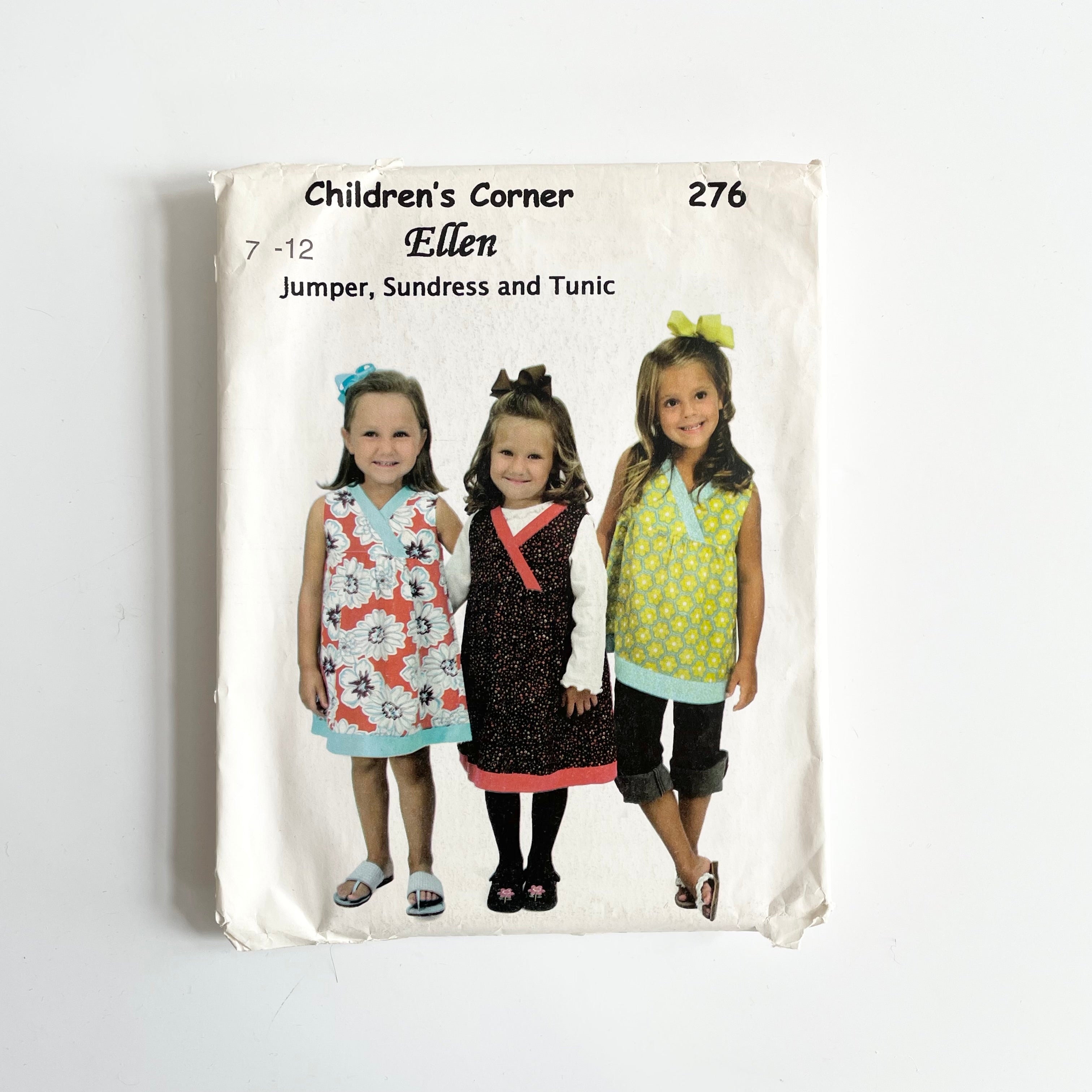 Children's Corner Patterns : Ellen Sizes 7 -12