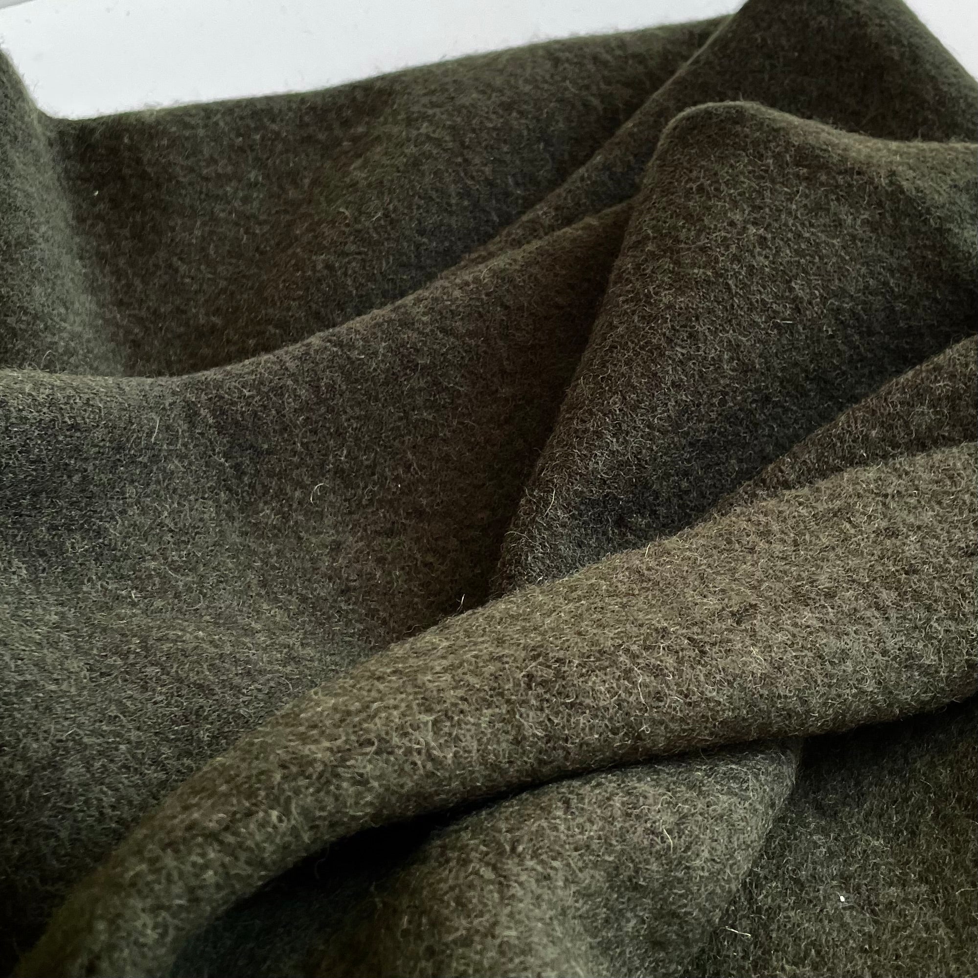Boiled Wool - Ivy Green