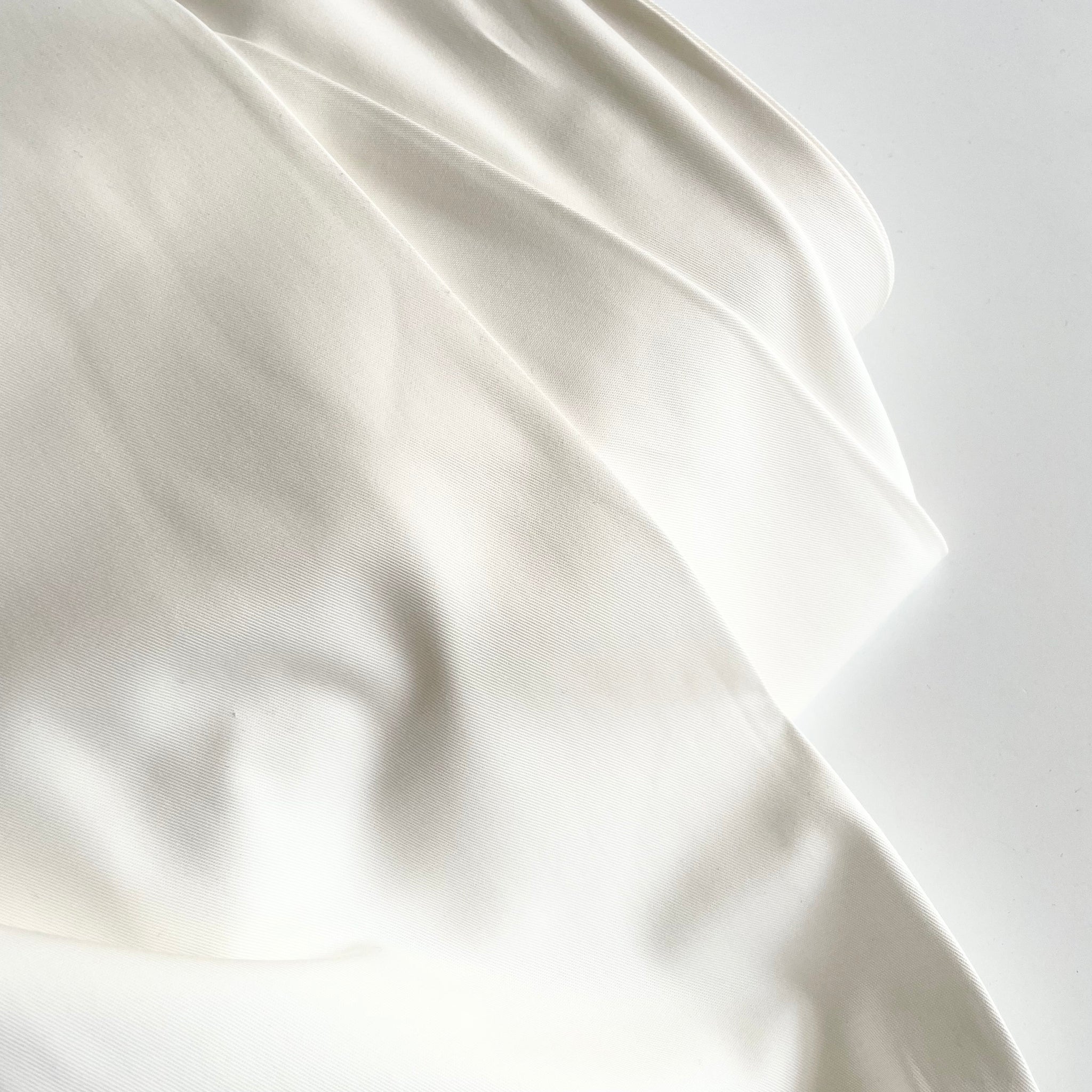 Cotton Gabardine - White