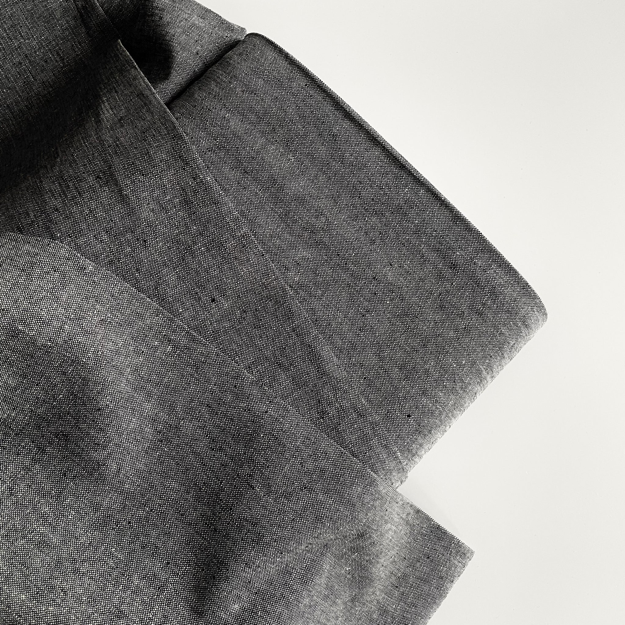 Robert Kaufman : Essex Linen / Cotton - Black