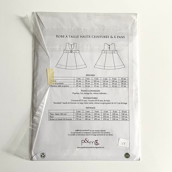 P&M Patterns : Slava Dress