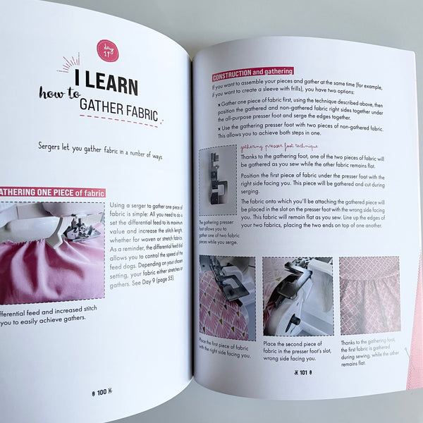 21 Days to Learn to Use Your Serger - Modesty Couture